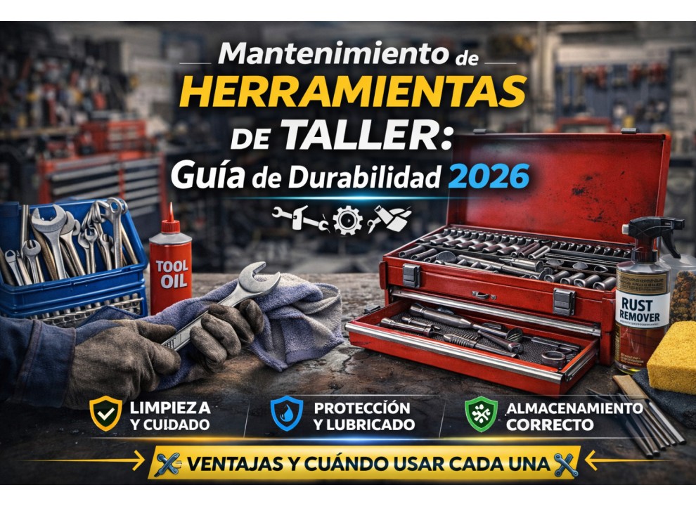 Mantenimiento de Herramientas de Taller: Guía de Durabilidad 2026